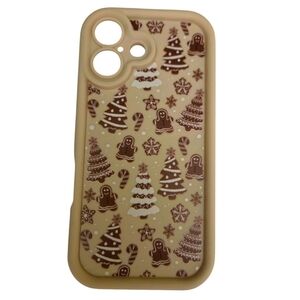 Brown and Tan Holiday  IPhone Case